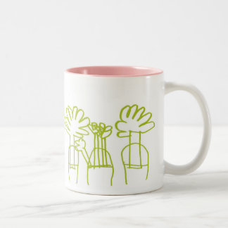 2 Couleurs Tasse de plantes