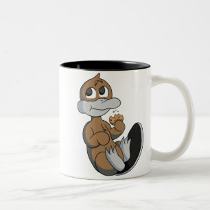 2 Couleurs Tasse de Platypi de biscuit