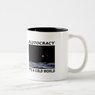 2 Couleurs Tasse de ploutocratie