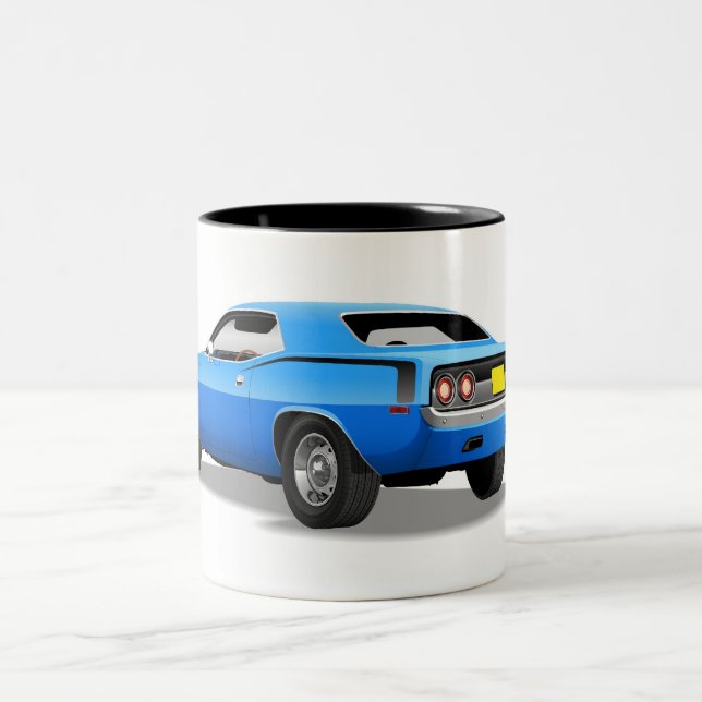 2 Couleurs Tasse de Plymouth bleu 'Cuda (Centre)