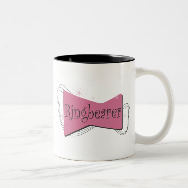 2 Couleurs Tasse de porteur d'alliances (Droit)
