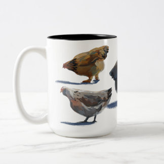 2 Couleurs Tasse de poulet
