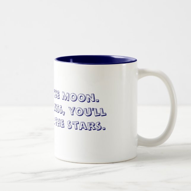 2 Couleurs Tasse de Pousse-pour-le-Lune (Droit)