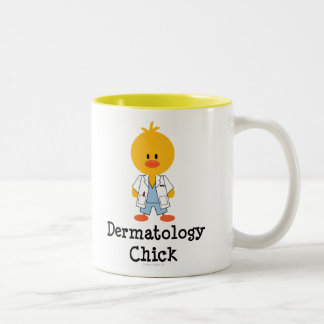 2 Couleurs Tasse de poussin de dermatologie