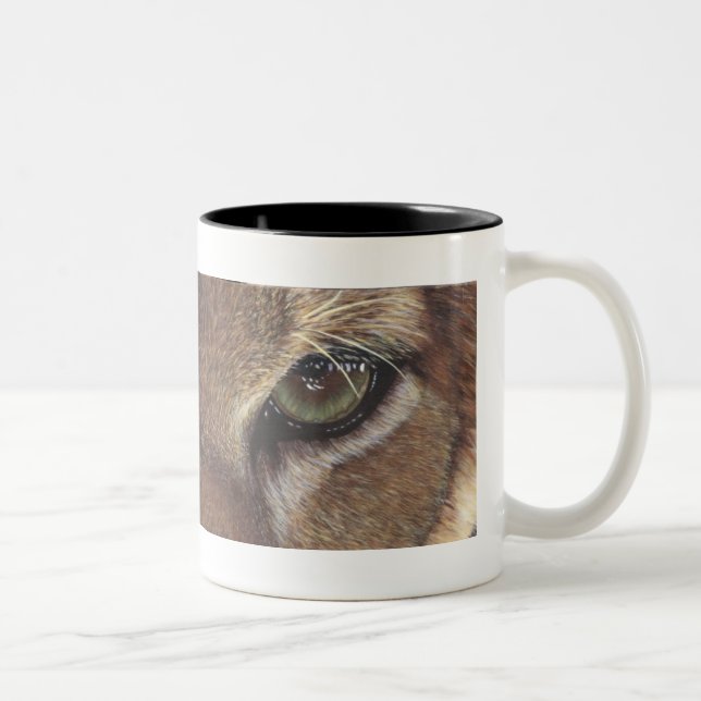 2 Couleurs Tasse de puma de puma (Droit)
