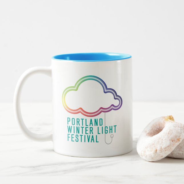 2 Couleurs Tasse de PWLF (Avec donut)