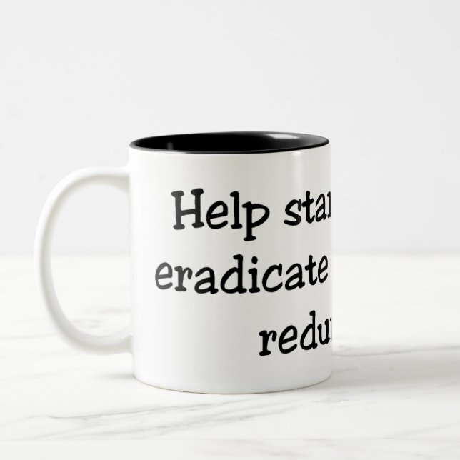 2 Couleurs Tasse de redondance (Gauche)