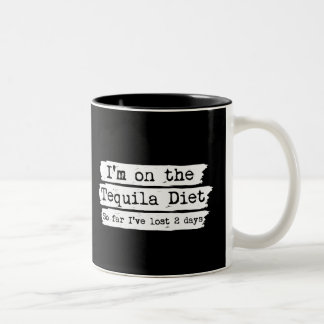 2 Couleurs Tasse de régime de tequila