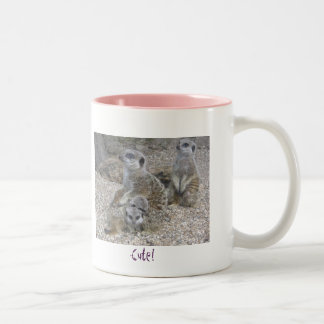 2 Couleurs Tasse de règle de Meerkats