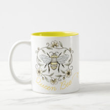 Tasse de reine des abeilles