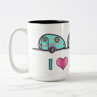 2 Couleurs Tasse de remorque de la baisse rv de larme