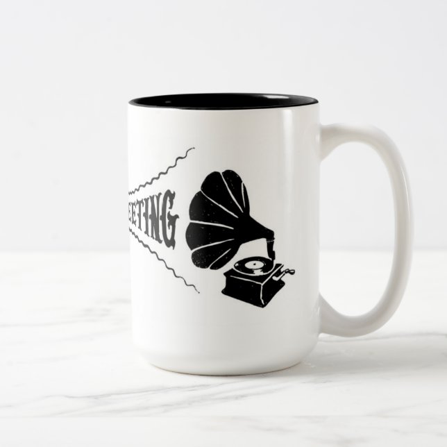 2 Couleurs tasse de réunion de sécurité (Droit)