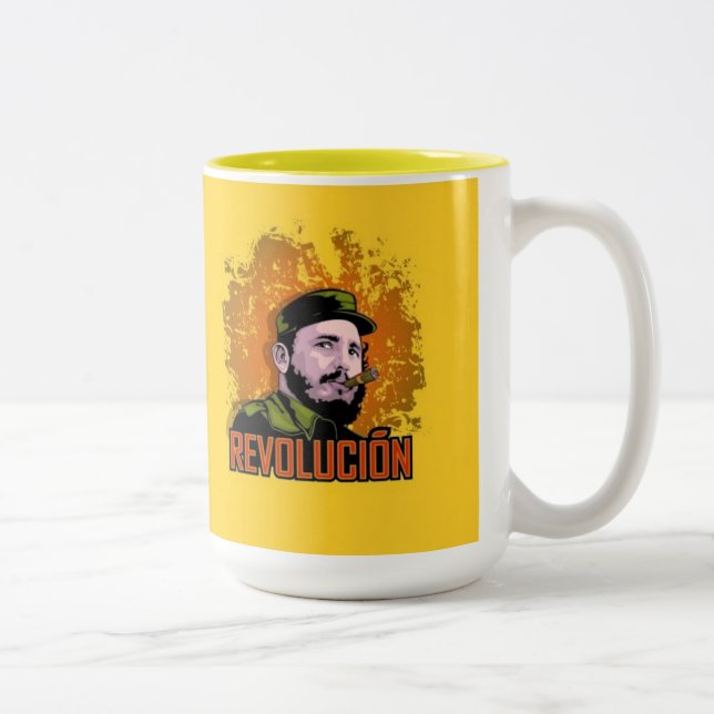 2 Couleurs Tasse de révolution de Castro (Droit)