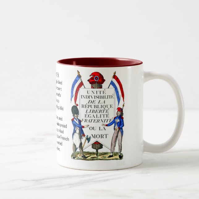 2 Couleurs Tasse de révolution française (Droit)
