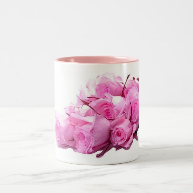 2 Couleurs Tasse de roses (Centre)