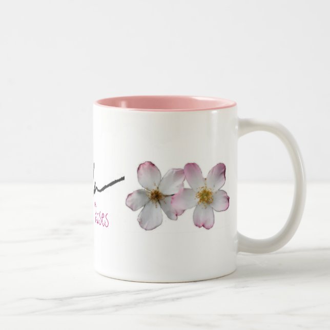 2 Couleurs Tasse de roses de LYDA (Droit)