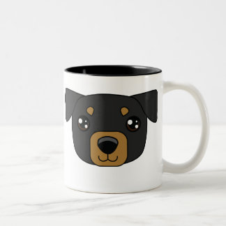 2 Couleurs Tasse de Rottweiller