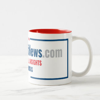 2 Couleurs Tasse de rouge de nouvelles de conduit
