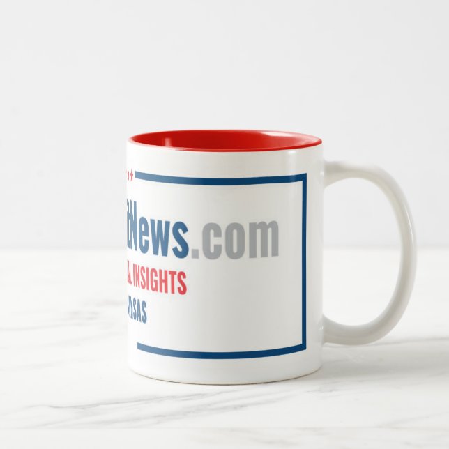 2 Couleurs Tasse de rouge de nouvelles de conduit (Droit)