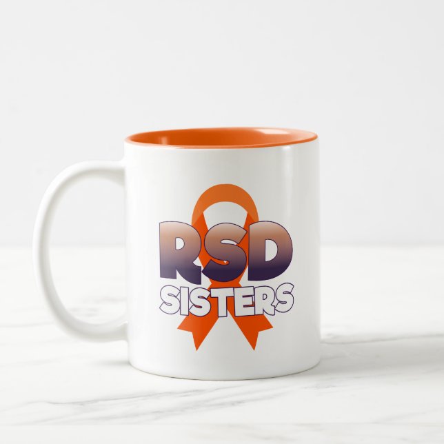2 Couleurs Tasse de ruban de soeurs de l'oiseau RSD de RSD (Gauche)