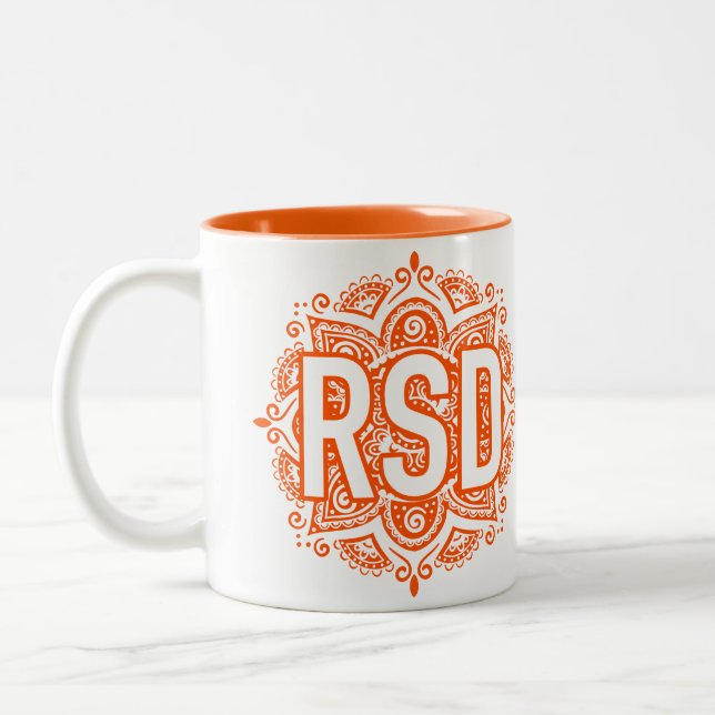 2 Couleurs Tasse de Ruban-Mandala de soeurs de RSD (Gauche)