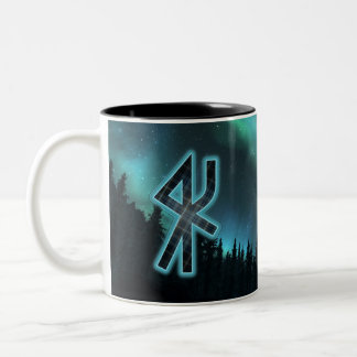 2 Couleurs Tasse de Rune de grippage de Sverker "Segulljós"