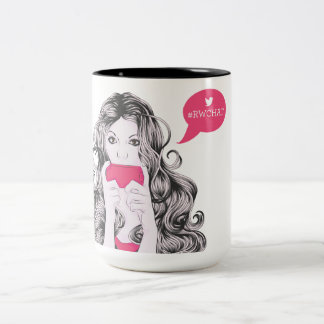 2 Couleurs Tasse de #RWChatter