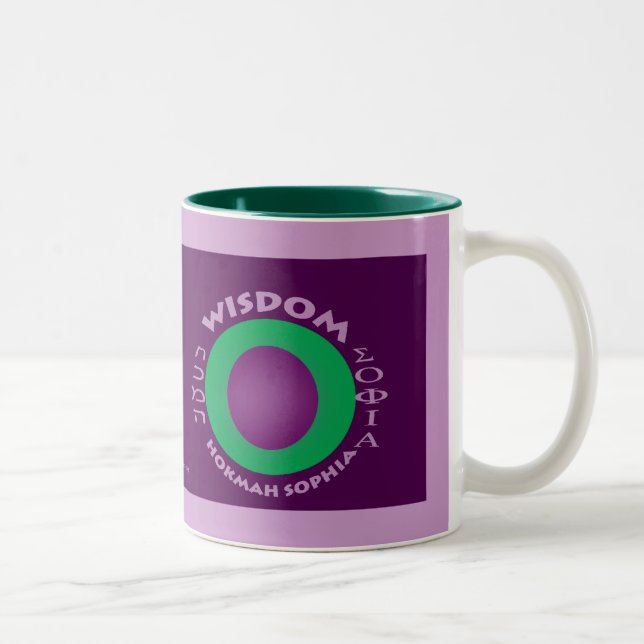 2 Couleurs Tasse de sagesse (Droit)