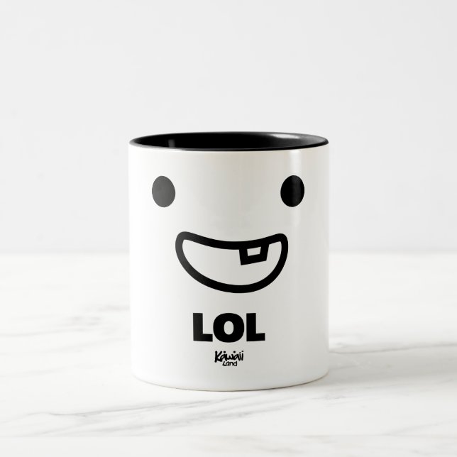 2 Couleurs Tasse de salle LOL de Momo (Centre)