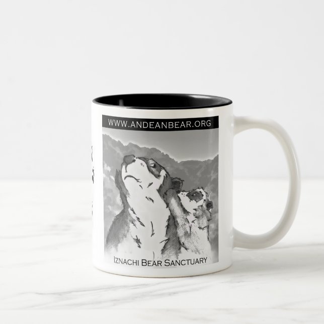 2 Couleurs Tasse de sanctuaire d'ours d'Iznachi (Droit)