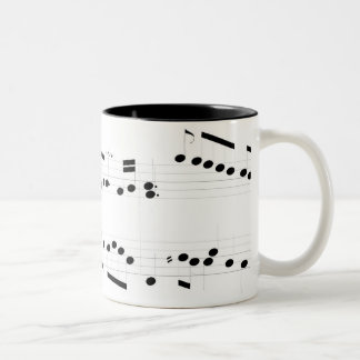 2 Couleurs Tasse de score de musique de Michael Rose