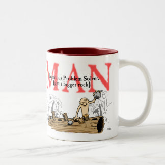 2 Couleurs Tasse de série d'HOMME - solutionneur de problèmes