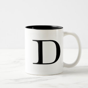 2 Couleurs Tasse de Serif D