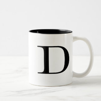 2 Couleurs Tasse de Serif D