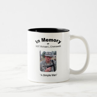 2 Couleurs Tasse de SGT Michael Chenoweth