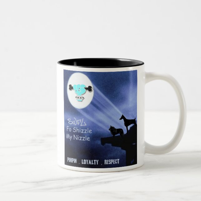 2 Couleurs Tasse de signal de guerrier (Droit)