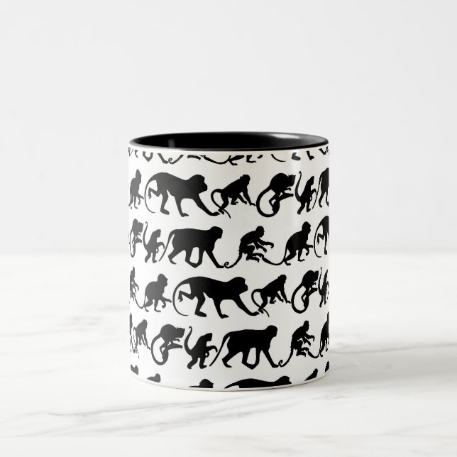 2 Couleurs Tasse de singe (Centre)