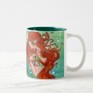 2 Couleurs TASSE de sirène de diva