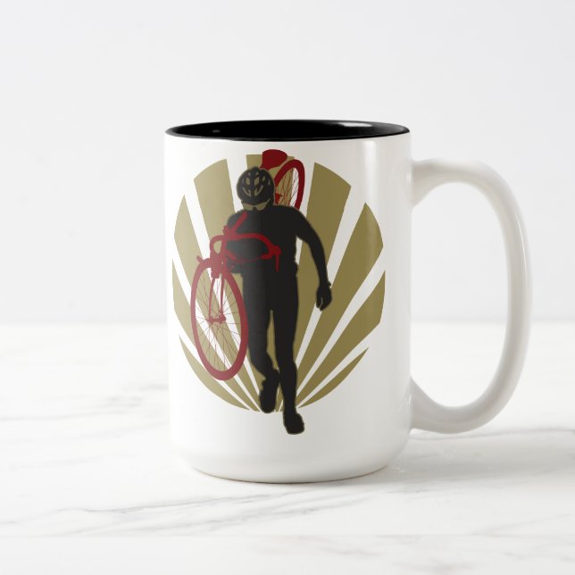 2 Couleurs Tasse de soldat de Cyclocross (Droit)
