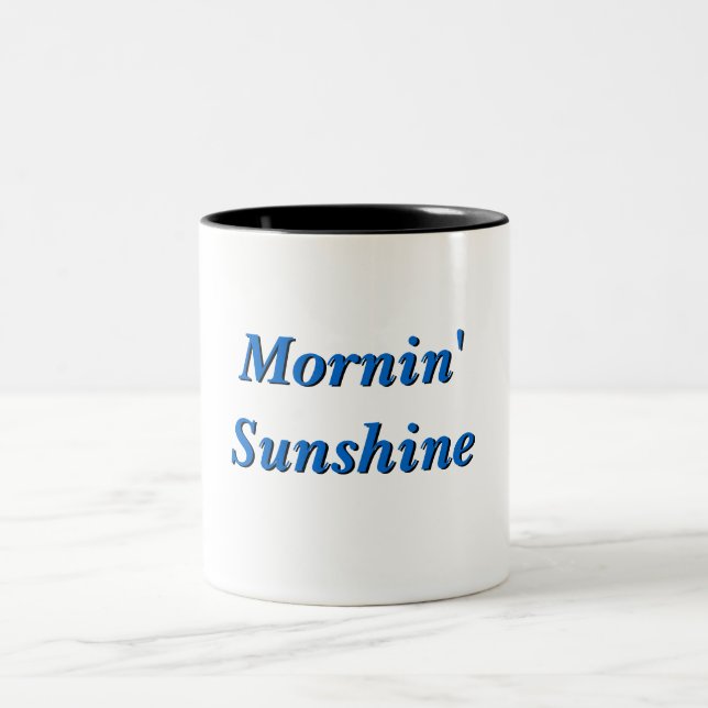 2 Couleurs Tasse de soleil de Mornin (Centre)