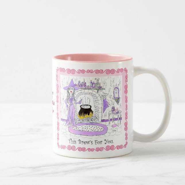 2 Couleurs Tasse de sorcière (Droit)