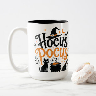 2 Couleurs Tasse de sorcière Halloween Hocus Pocus