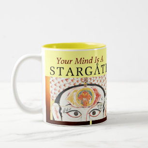 2 Couleurs tasse de stargate d'esprit