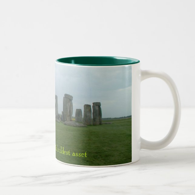 2 Couleurs Tasse de Stonehenge (Droit)