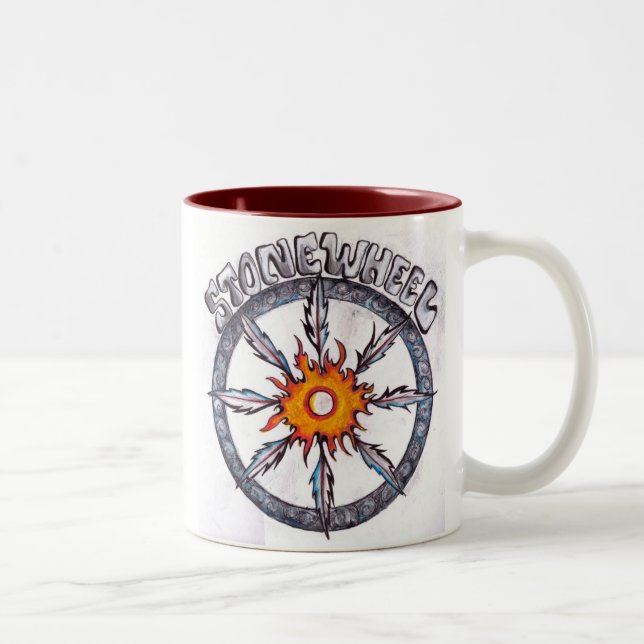 2 Couleurs Tasse de Stonewheel Whitney (Droit)