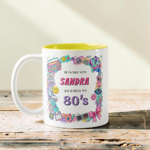 2 Couleurs Tasse de style Boombox de Roller Skate totalement