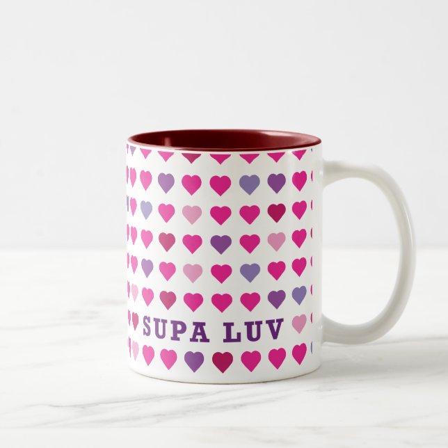 2 Couleurs Tasse de Supa Luv (Droit)