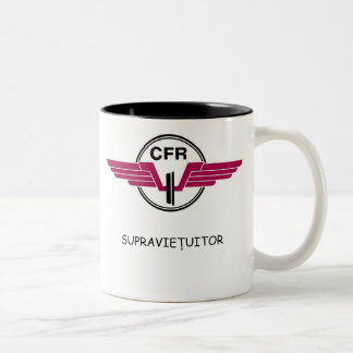 2 Couleurs Tasse de SURVIVANT de CFR
