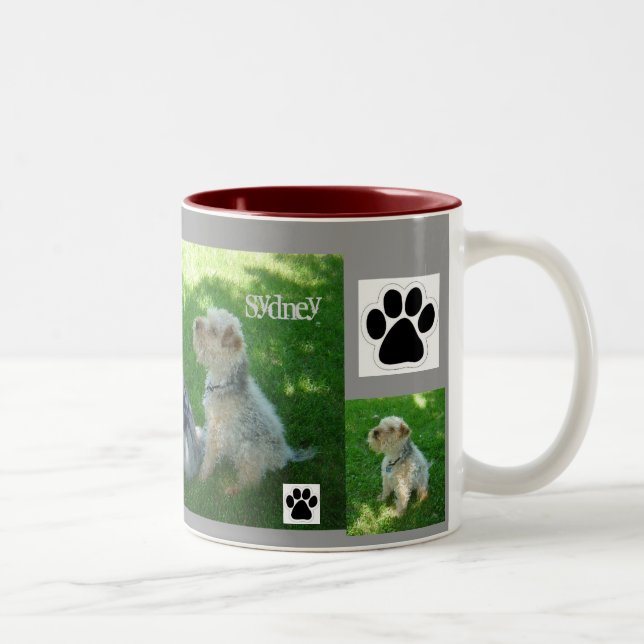 2 Couleurs Tasse de Sydney et de Nicky (Droit)