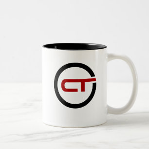 2 Couleurs Tasse de symbole d'identité de l'Oklahoma